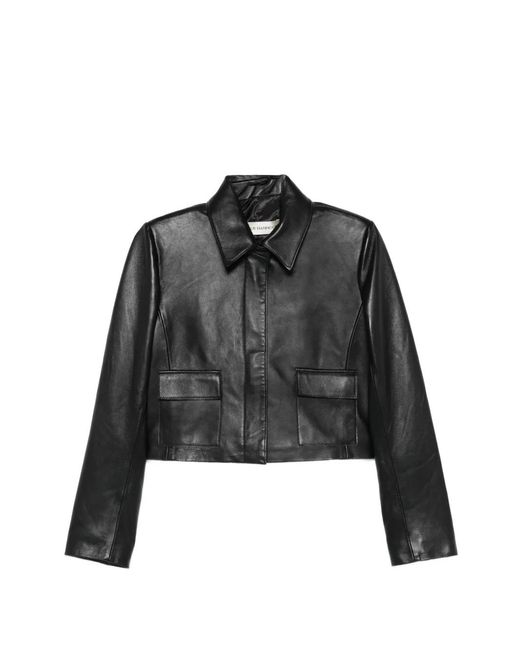 Nour Hammour Black Bleeker Cropped Jacket