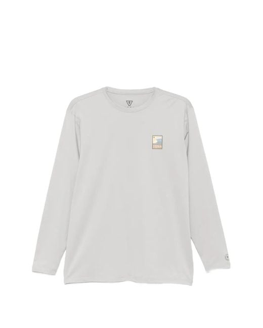 Vissla White T-Shirt À Imprimé Graphique for men