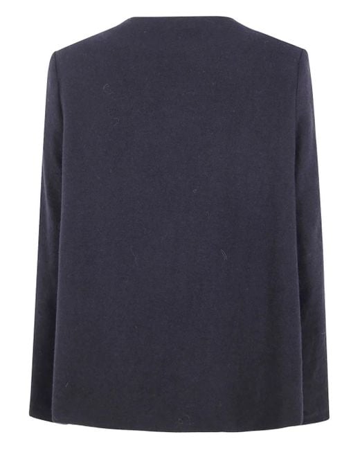 Apuntob Blue Button Jacket