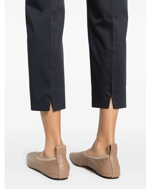 Peserico Blue Straight Leg Trousers