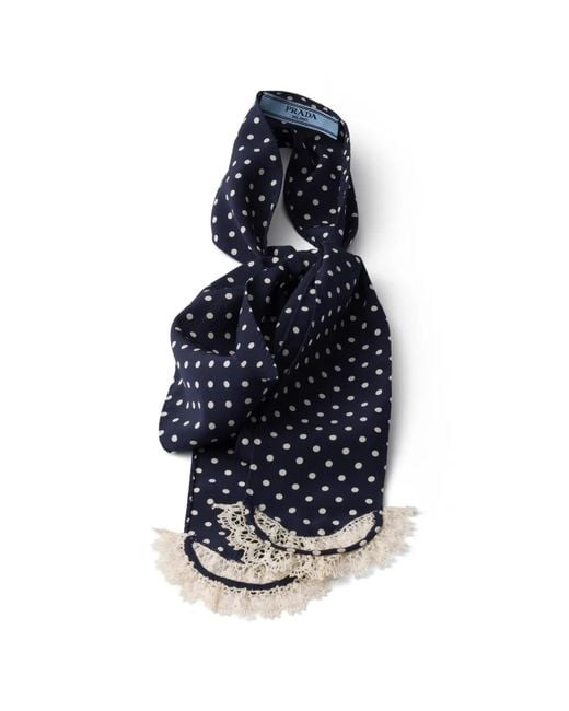 Sciarpa di Prada in Blue