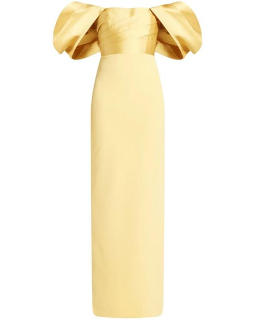Solace London Yellow The Sian Maxi Dress