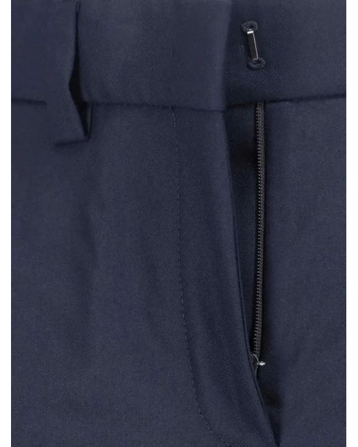 Incotex Blue Straight Trousers