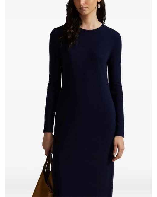Abito A Maniche Lunghe di Polo Ralph Lauren in Blue