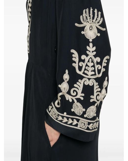 Isabel Marant Feliana Midi-Jurk in het Black