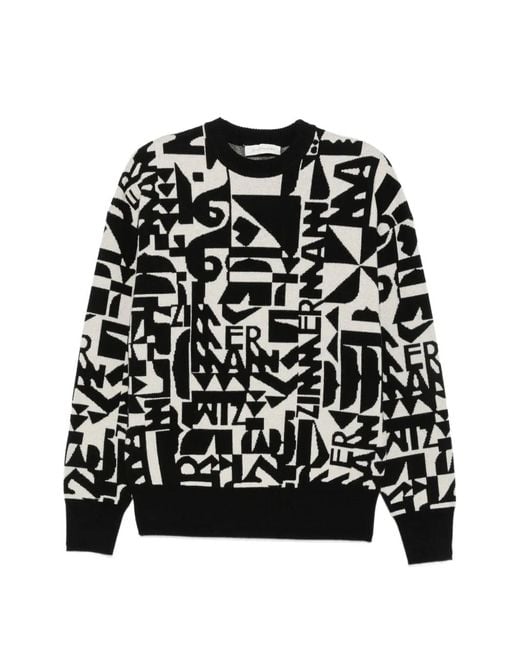 Zimmermann Black Valaint Wool Sweater