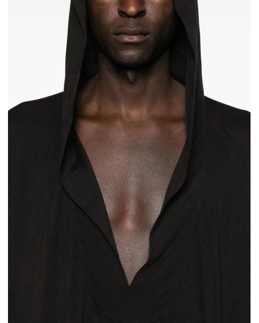 Rick Owens Black Sweat À Col V for men