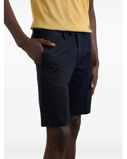 Dolce & Gabbana Blue Stretch-Cotton Bermuda Shorts for men