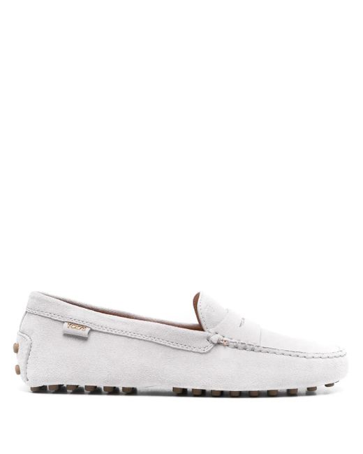 Mocassins Gommino Tod's en coloris White