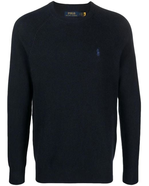 メンズ Polo Ralph Lauren ロゴ スウェットシャツ Blue