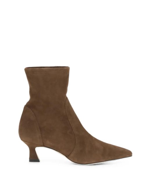 Botines Vinnie Stuart Weitzman de color Brown