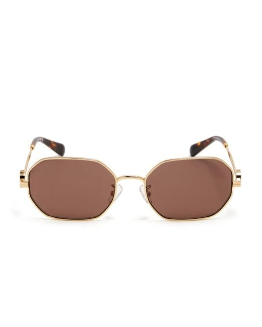 Occhiali Da Sole Squadrati di Tory Burch in Pink
