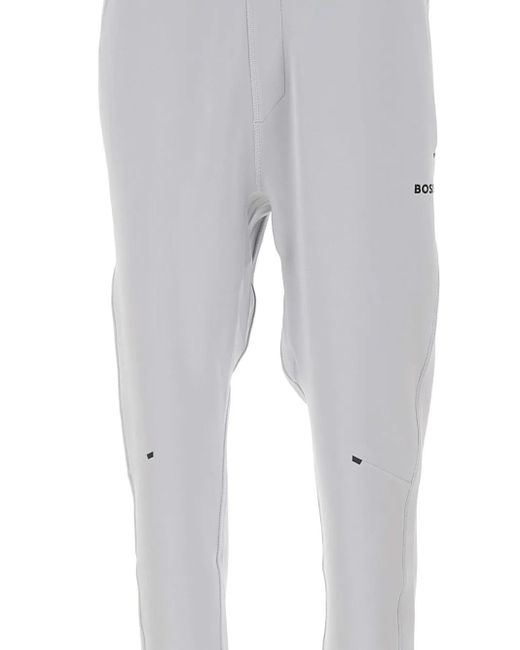 Boss Trainingsbroek Met Logo in het Gray voor heren