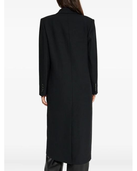 Abrigo Con Doble Botonadura Rag & Bone de color Black