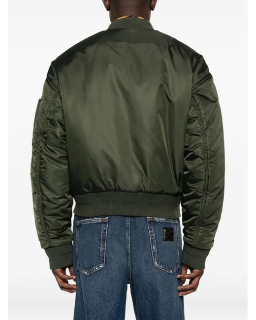 DSquared² Green Deep Bomber Jacket for men