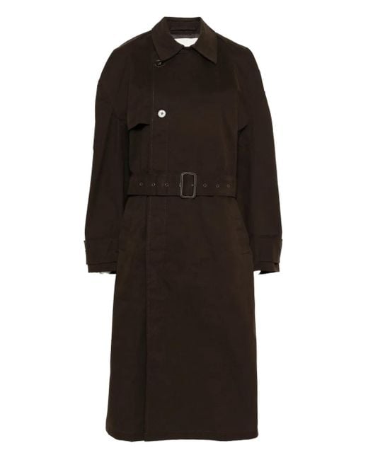 Entire studios Black Belted Trench Coat
