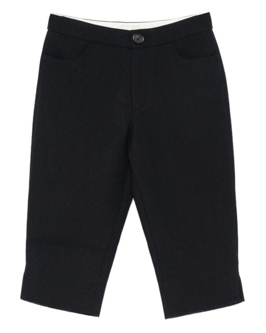 ShuShu/Tong Blue Capri Cropped Trousers