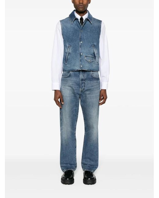 Givenchy Blue Jeans With Logo for men