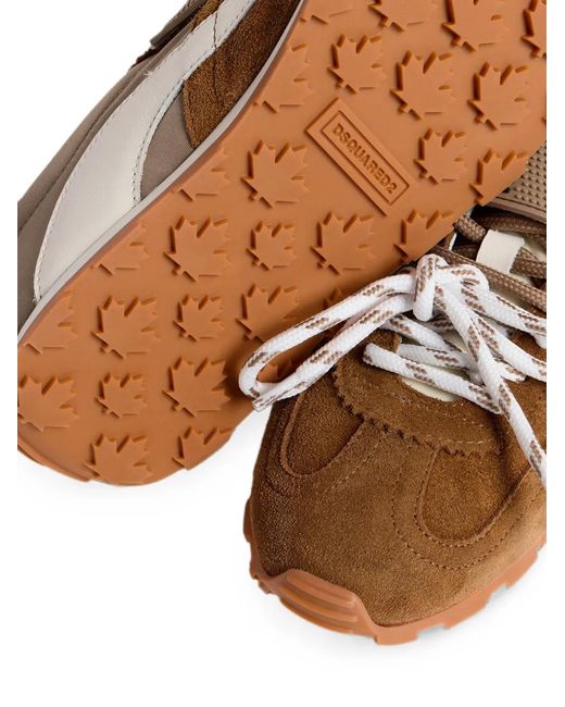 DSquared² Brown Dc-642 Sneakers