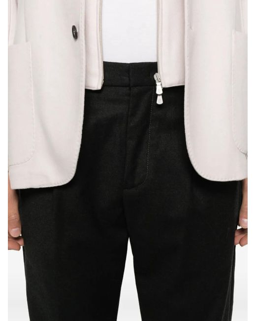 Dondup Black Ralp Trousers for men