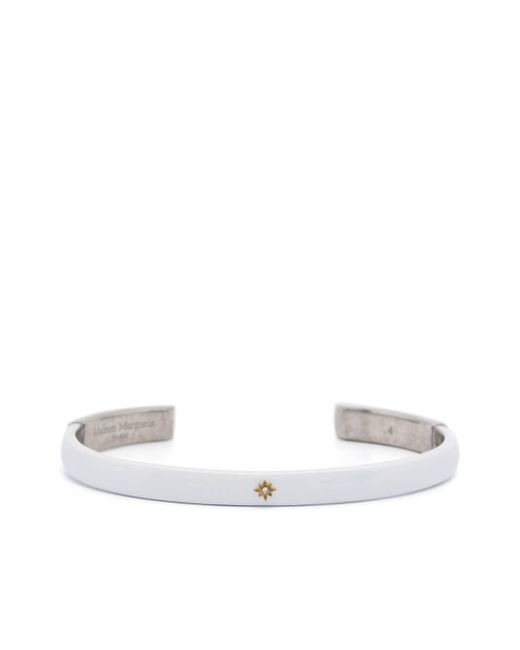 Maison Margiela White Star-appliqué Bracelet