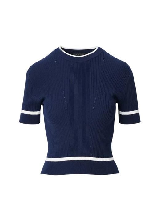 Rag & Bone Blue Kassy T-Shirt