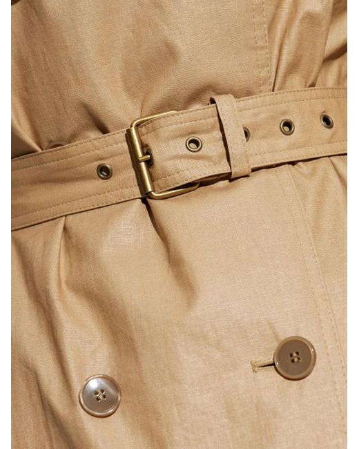 Isabel Marant Natural Freanne Camel Trench Coat