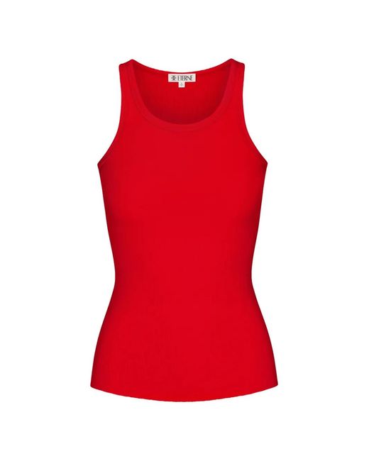 ÉTERNE Red Débardeur Ajusté