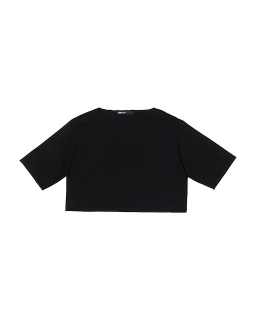 Bimba Y Lola ボートネック Tシャツ Black