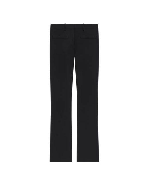 Courreges Black Tailored Bootcut Trousers