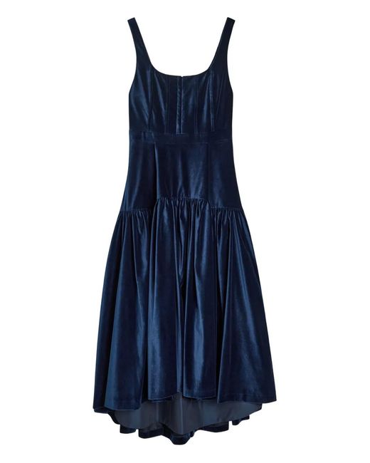 white and blue dresses Amazon.com: Women's Dresses Two Tone A-line Dress main image 0