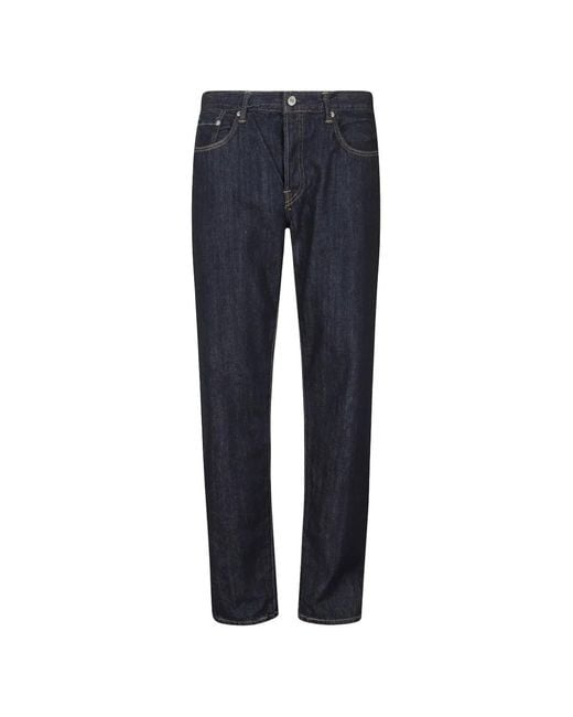 Edwin Blue Contrast-Stitch Jeans for men