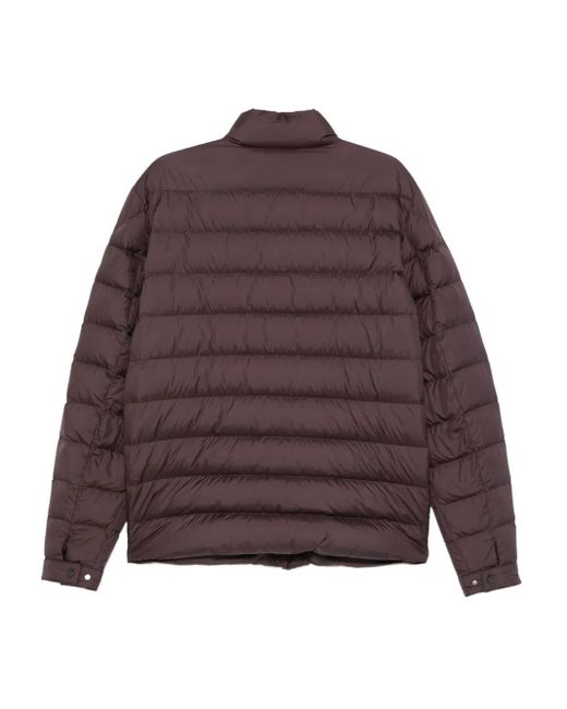 Moncler Brown Quilted Jacket for men