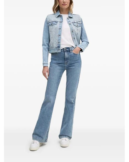 DKNY Blue Flared Jeans