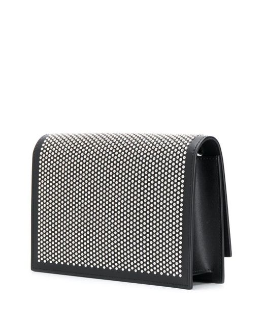 alexander mcqueen studded clutch