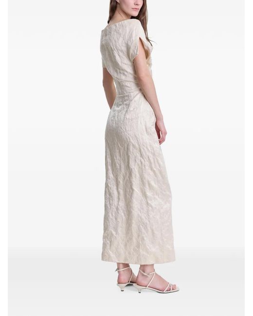 FFORME White Off-Shoulder Kaley Dress