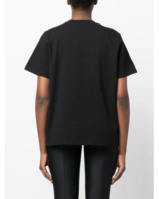 Coperni Black Logo Cotton T-shirt