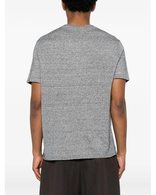 Michael Kors Gray Marl-Knit T-Shirt for men