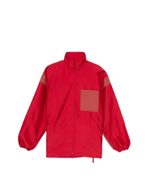 Samuel Guì Yang Red Panelled Jacket