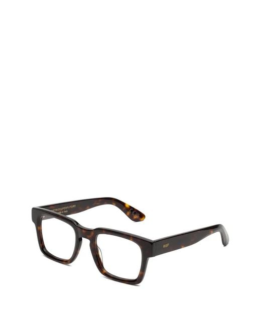 Retrosuperfuture Black Square-Frame Glasses