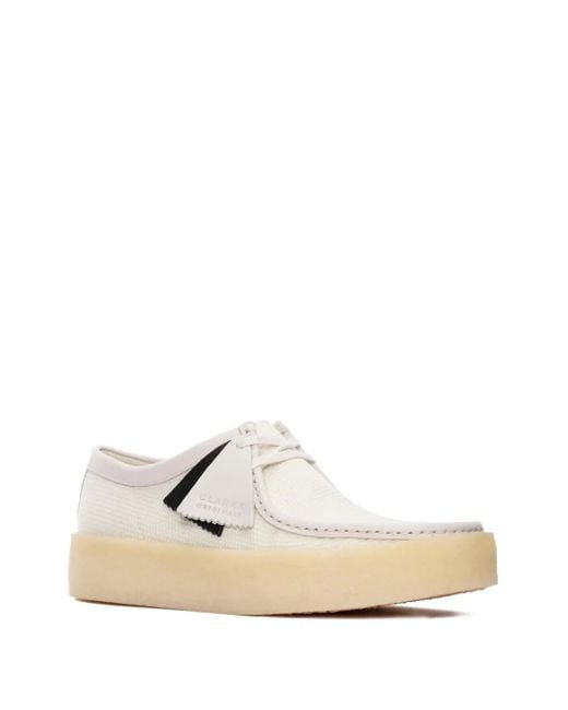Clarks White Cup Desert Boots for men