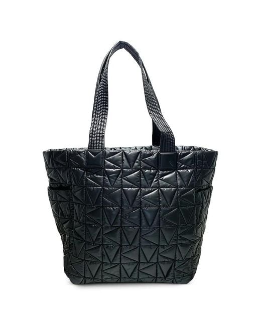 Michael Kors Black Winnie Quilted Tote Bag