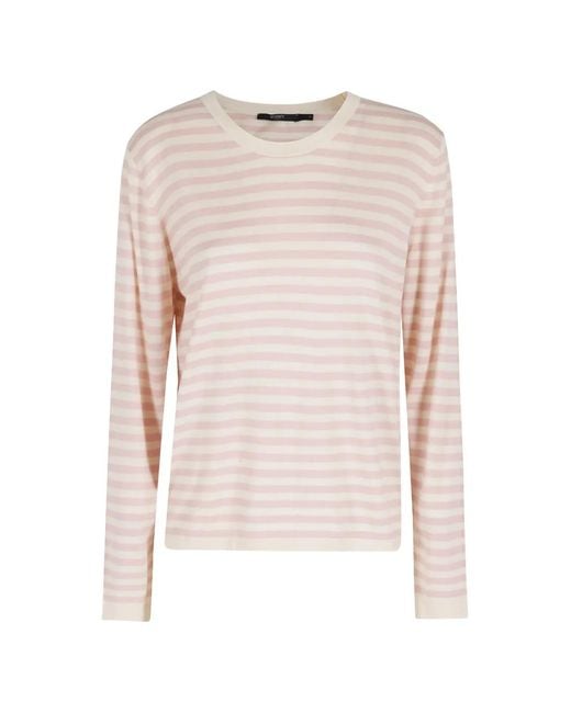Seventy Pink Striped Knitwear