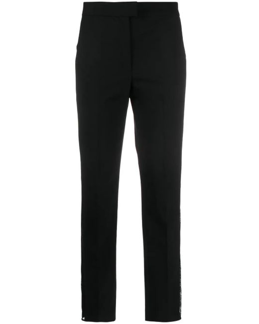 Maison Close Pantalon Van Scheerwol in het Black