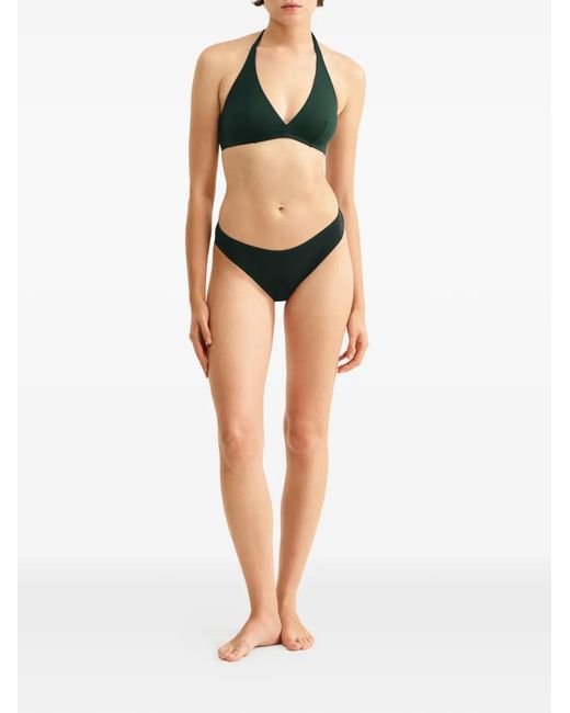 Eres Green Gang Triangle Bikini Top