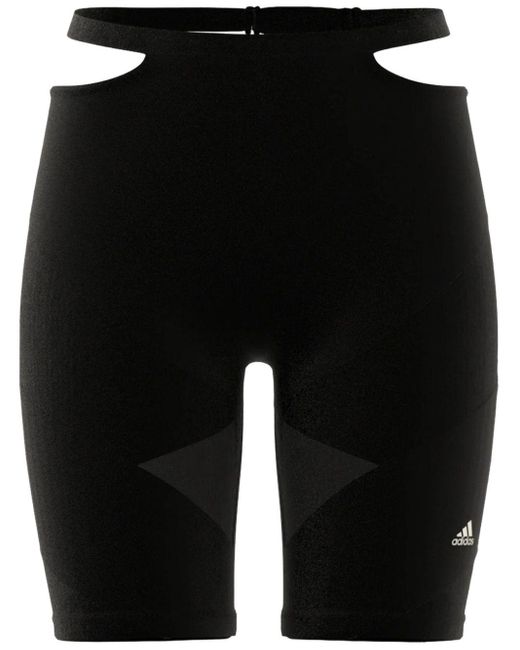 Adidas Black X Rui Zhou Cut-out Cycling Shorts