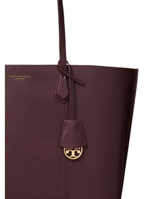 Tory Burch Purple Perry Tote Bag