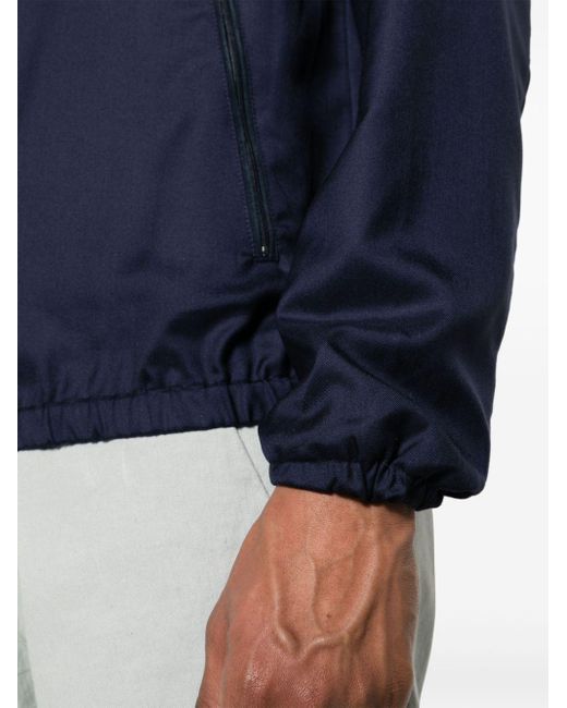 Veste zippée à capuche Eleventy pour homme en coloris Blue