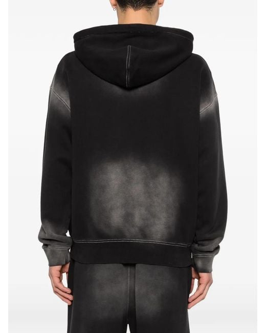 AWAKE NY Black Zip-Up Hoodie for men