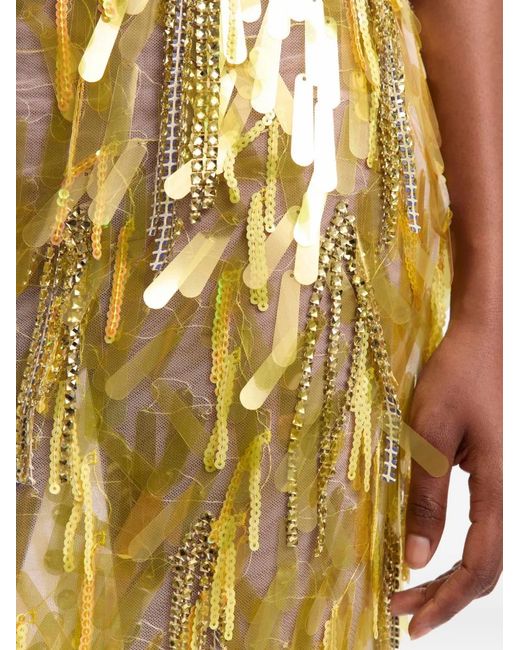 16Arlington Metallic Emilia Midi Skirt